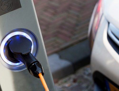 Electric charging of company vehicles at home base